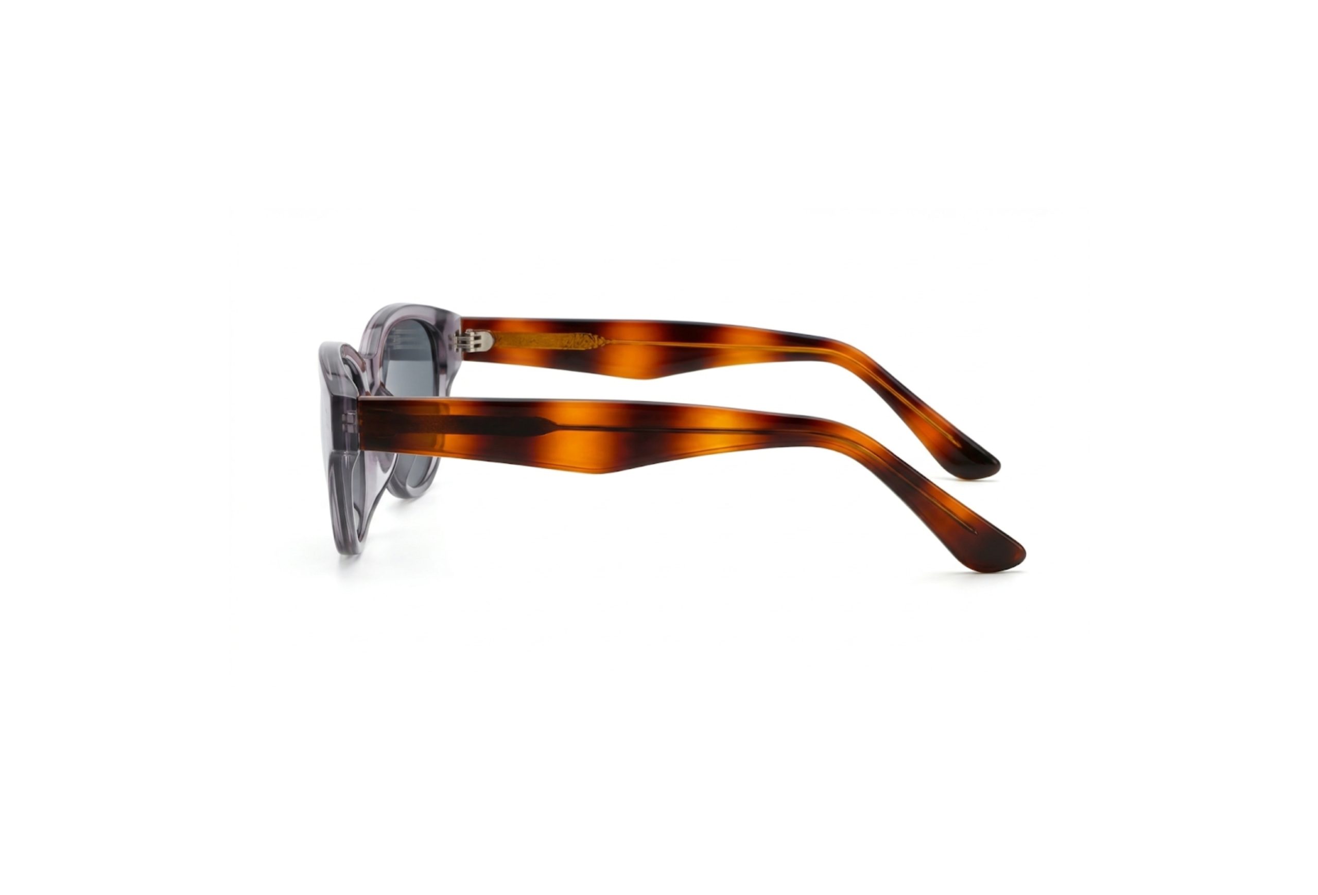 Prism Vista Cat-Eye Translucent Grey / Tortoiseshell Unisex Sunglasses - Image 2