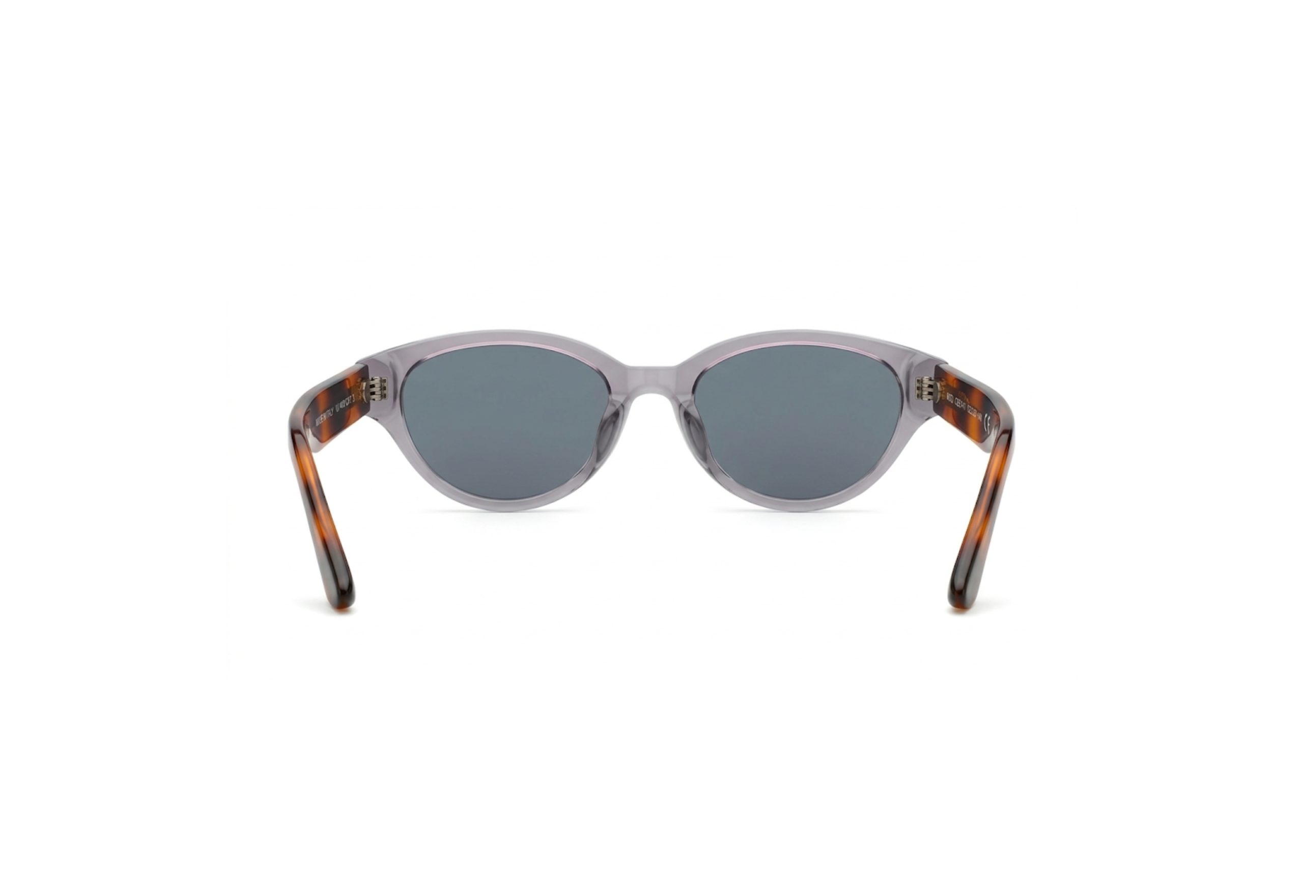Prism Vista Cat-Eye Translucent Grey / Tortoiseshell Unisex Sunglasses - Image 3