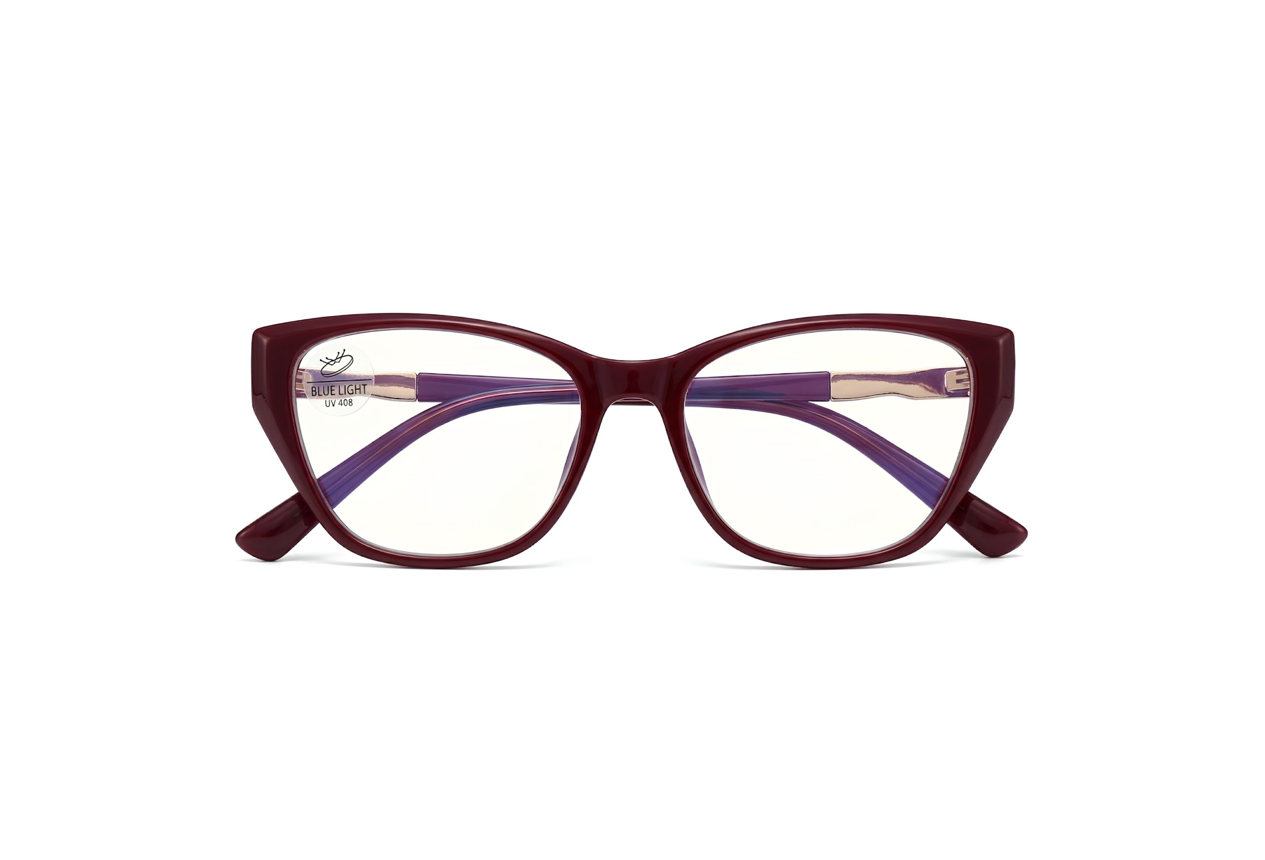 Lumina Silhouette Cat-Eye Frame Women Brown - Image 2