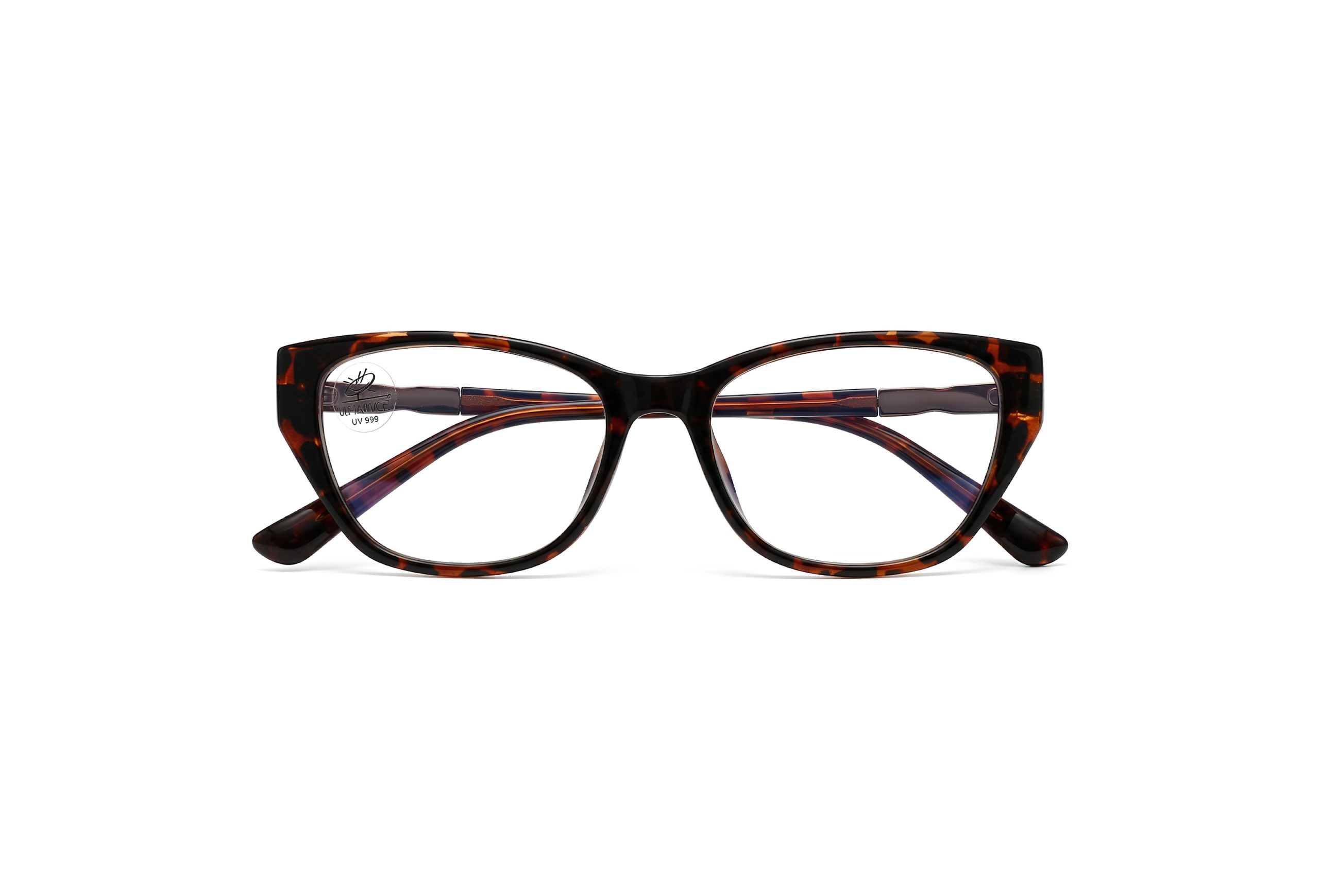 Lumina Silhouette Cat-Eye Frame Women Champagne Clear - Image 2