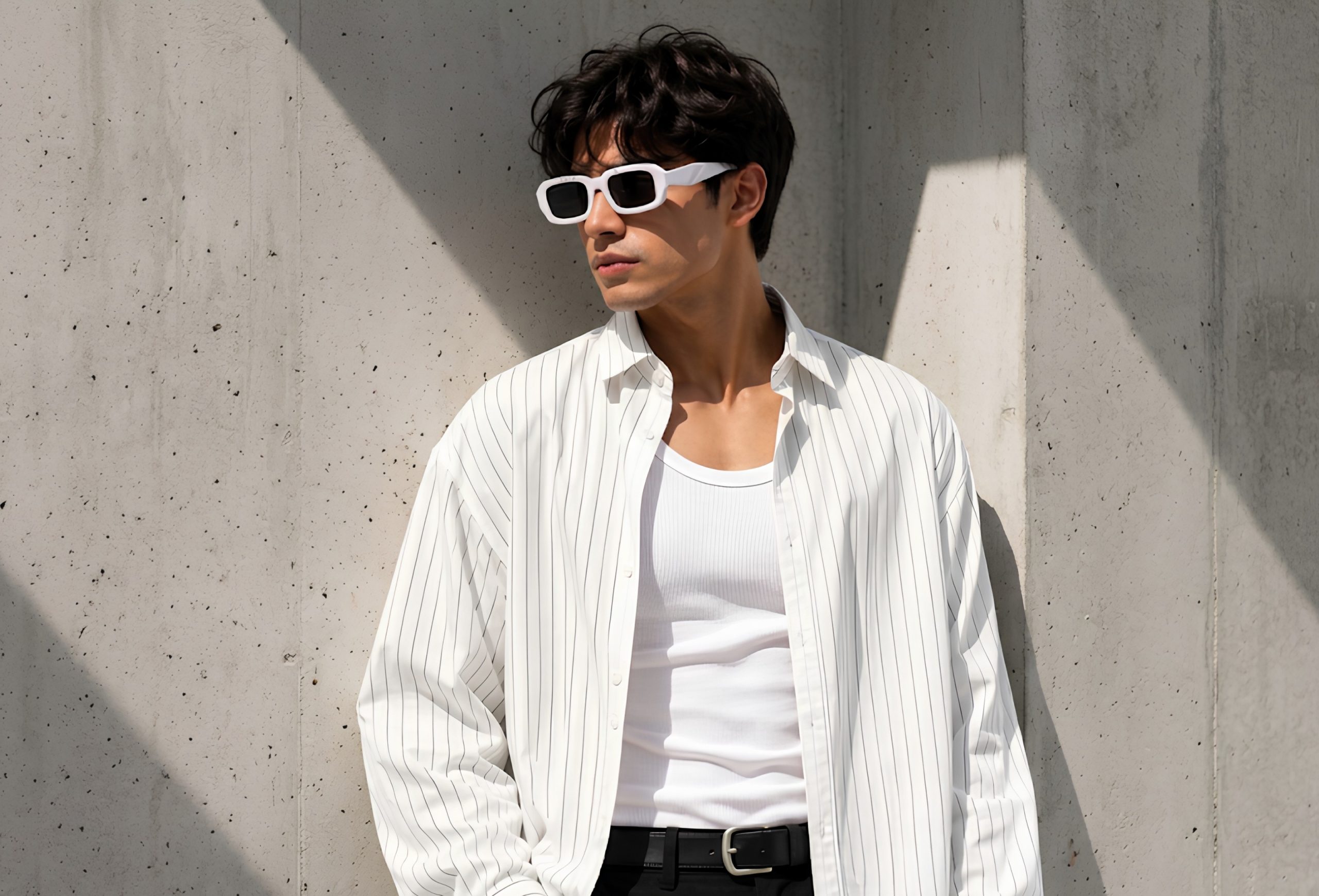 Orbit Luxe Rectangular Sunglass Unisex - Image 2