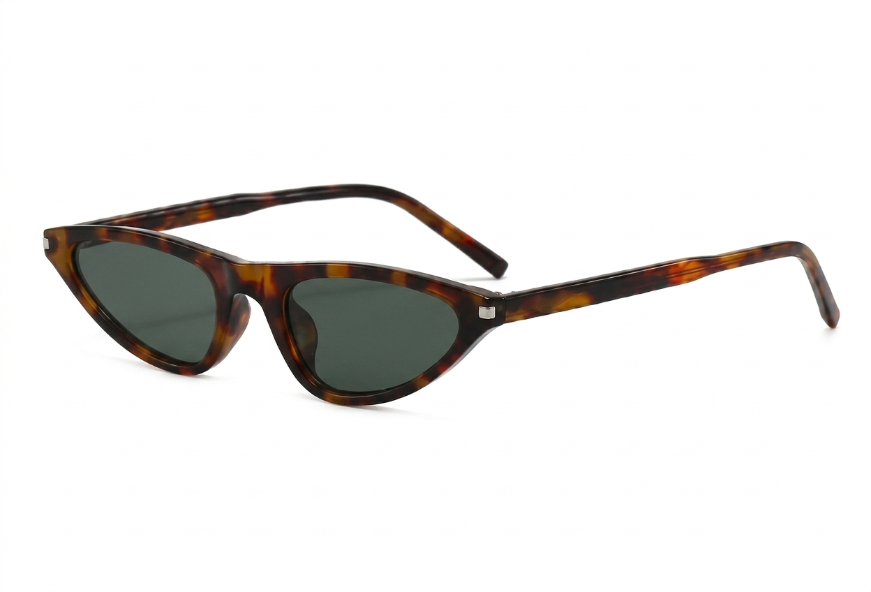 Vogue Micro Slate Triangle cat eye Unisex Sunglasses - Image 6