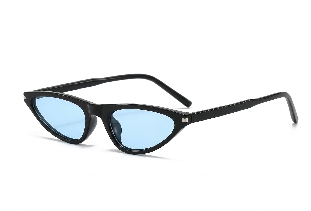 Vogue Micro Slate Triangle cat eye Unisex Sunglasses - Image 7